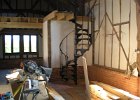DSCN0879  The cast iron spiral staircase for the other mezzanine.
