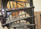 IMG 0018  Extra metalwork for the staircase to stop children crawling through - great job by our metal man!